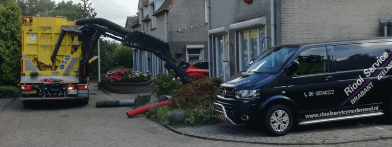 Riolering verstopt Tilburg